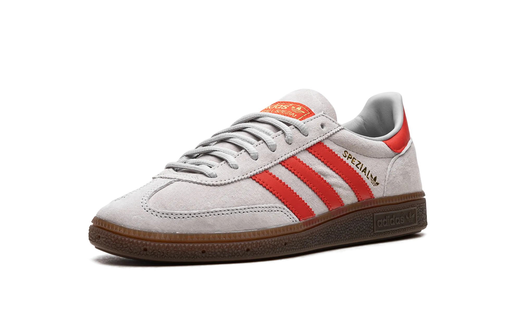 Handball Spezial "Grey / Hi-Res Red" adidas low-top mens trainers