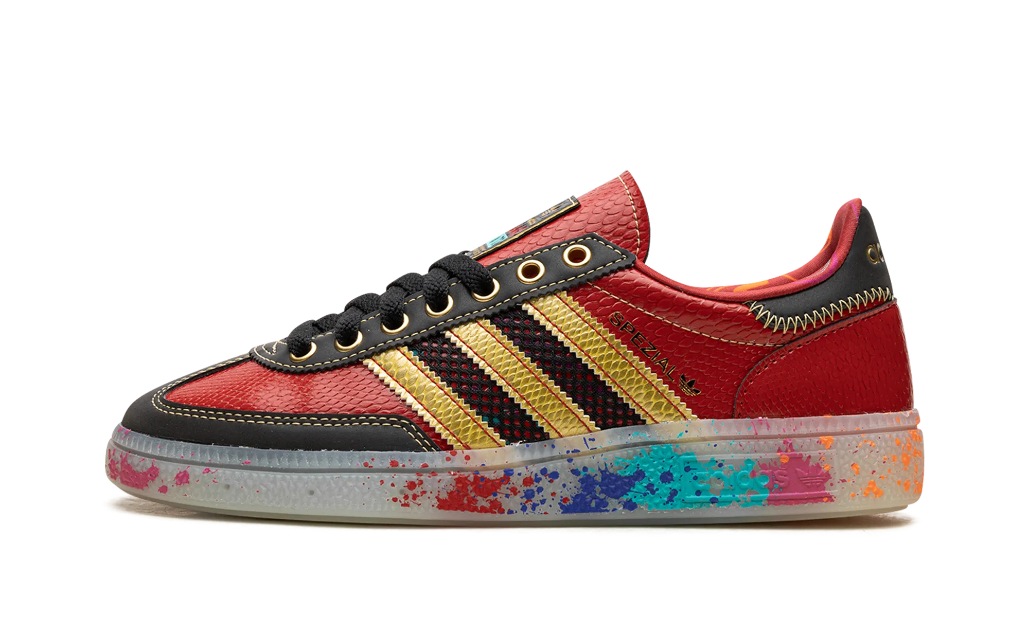 Handball Spezial "S.E.E.D. - Scarlet Gold Paint Splatter" Adidas Men's options