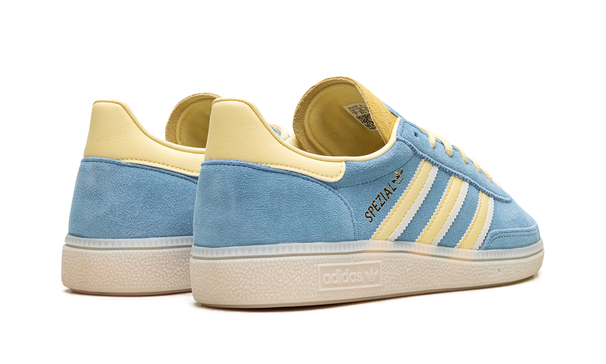 Handball Spezial "Semi Blue Burst Yellow" adidas lifestyle mens shoes