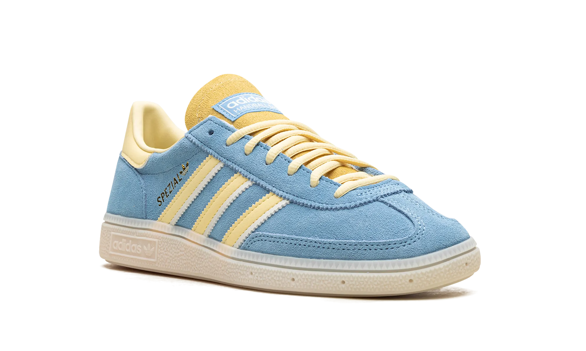 Handball Spezial "Semi Blue Burst Yellow" adidas lifestyle mens shoes
