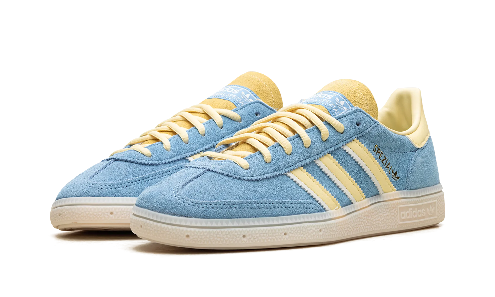 Handball Spezial "Semi Blue Burst Yellow" adidas lifestyle mens shoes
