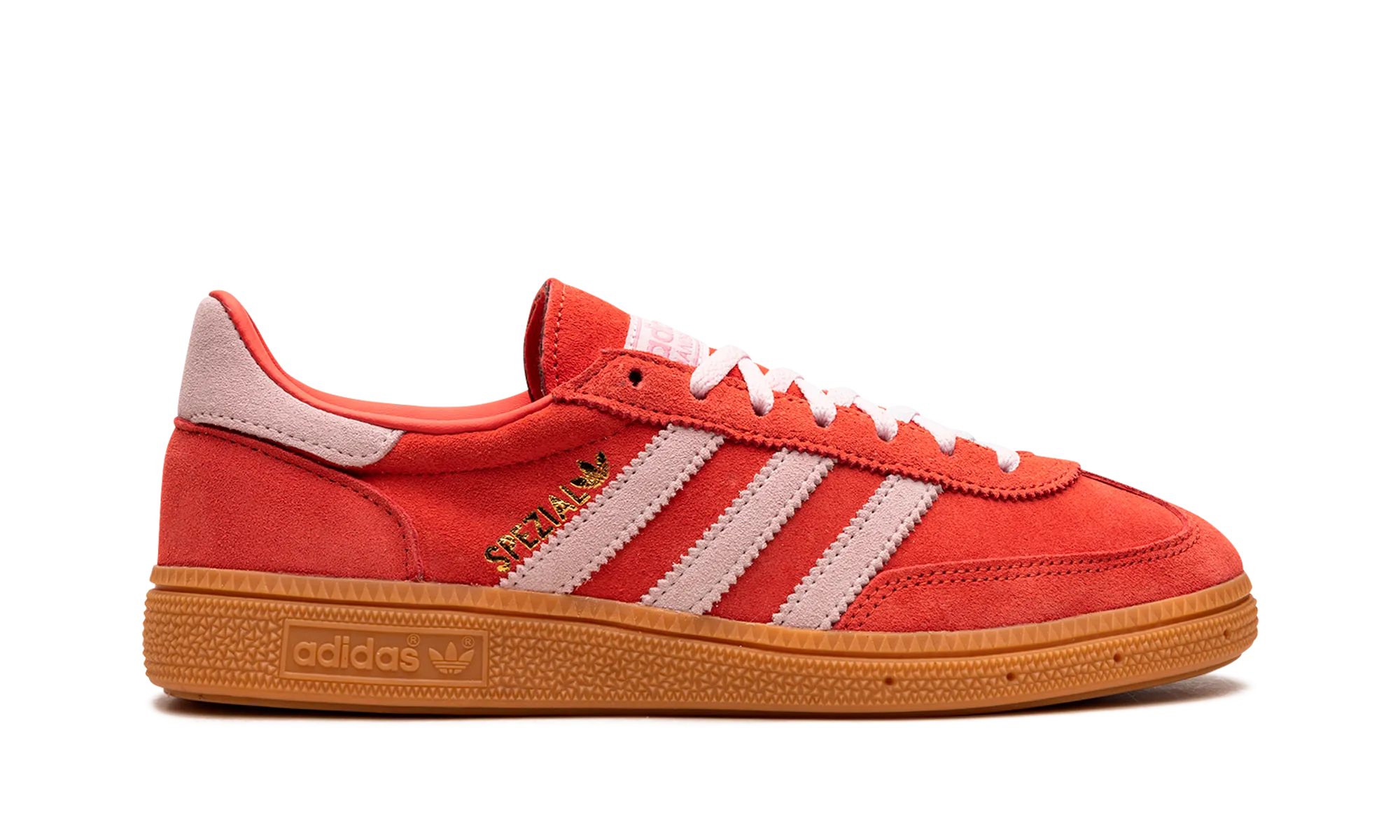 Handball Spezial WMNS "Bright Red Clear Pink" adidas stylish womens sneakers