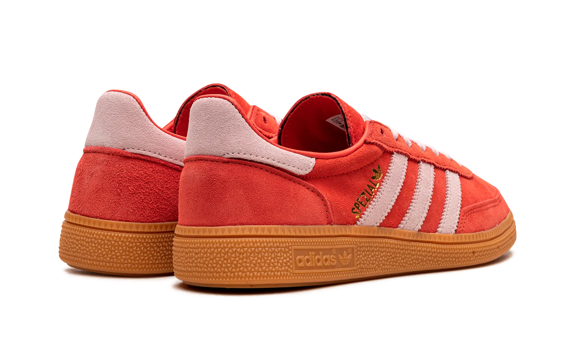 Handball Spezial WMNS "Bright Red Clear Pink" adidas stylish womens sneakers