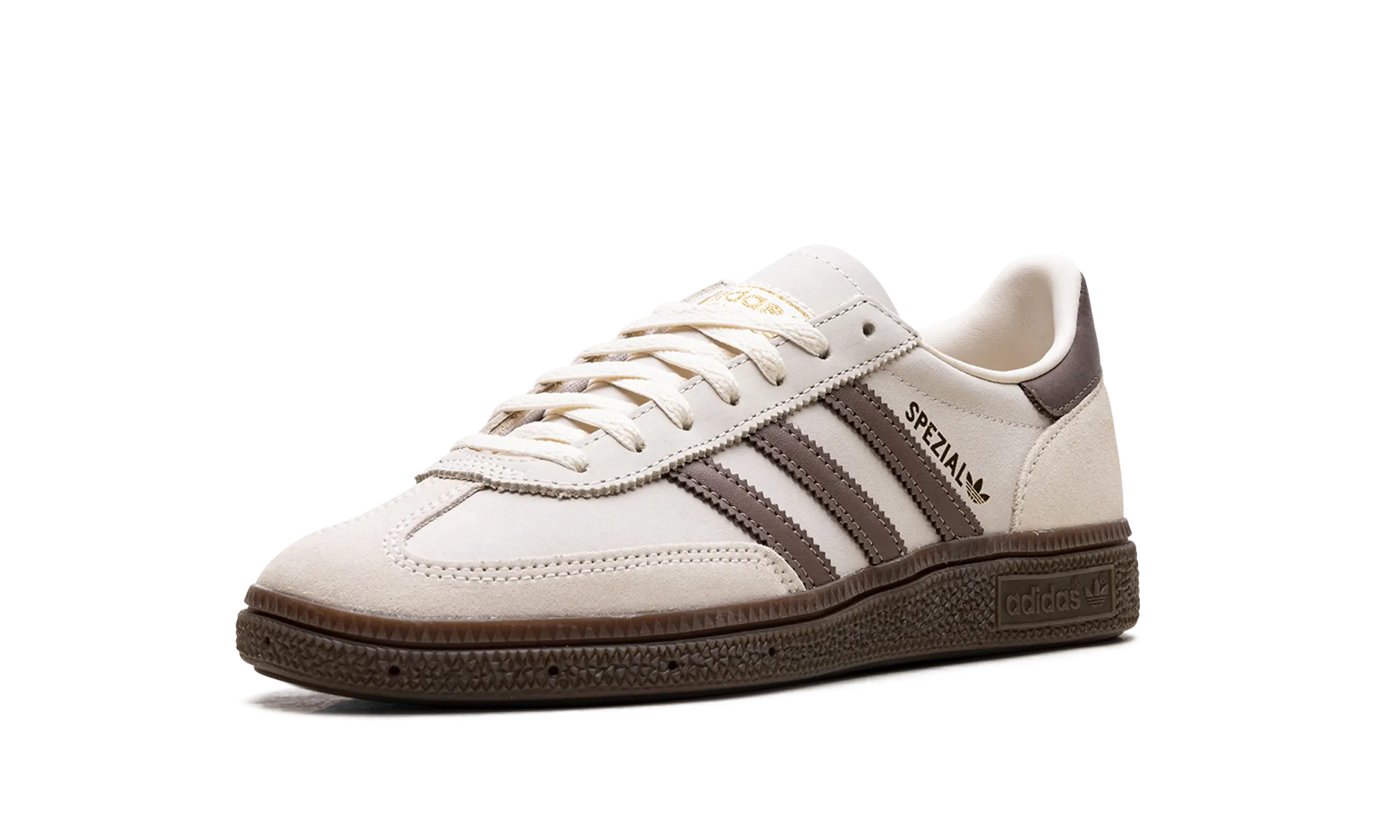 Handball Spezial WMNS "Brown Cream White" adidas stylish womens sneakers