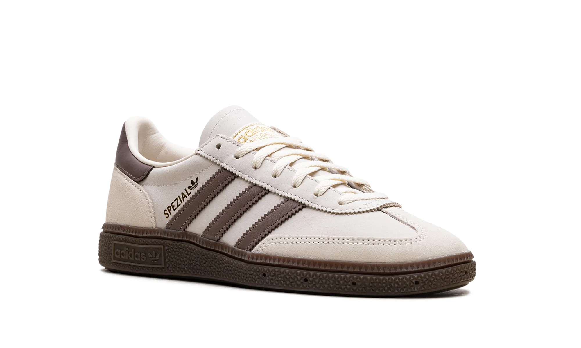 Handball Spezial WMNS "Brown Cream White" adidas stylish womens sneakers