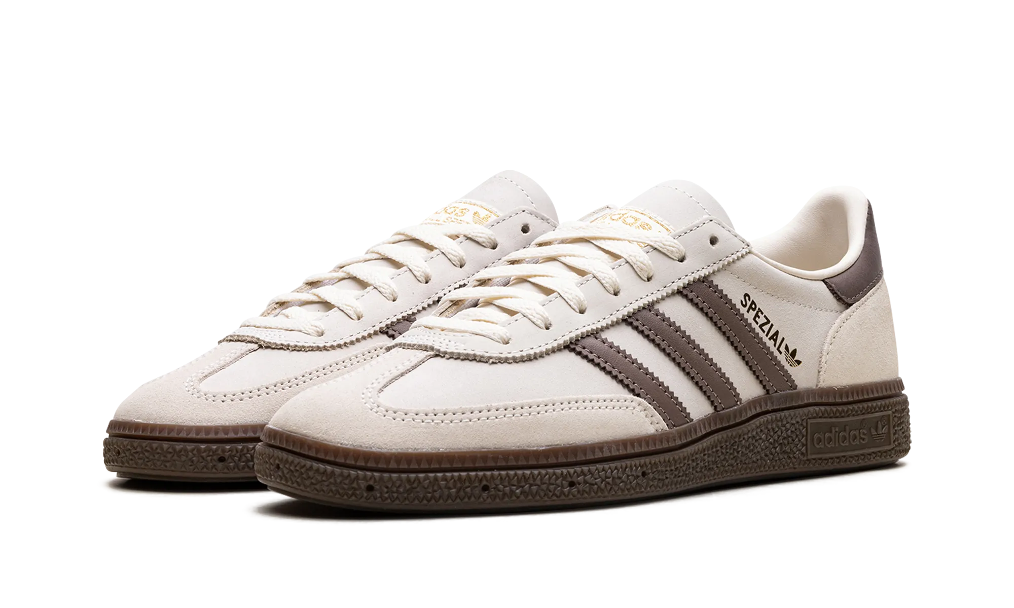 Handball Spezial WMNS "Brown Cream White" adidas stylish womens sneakers