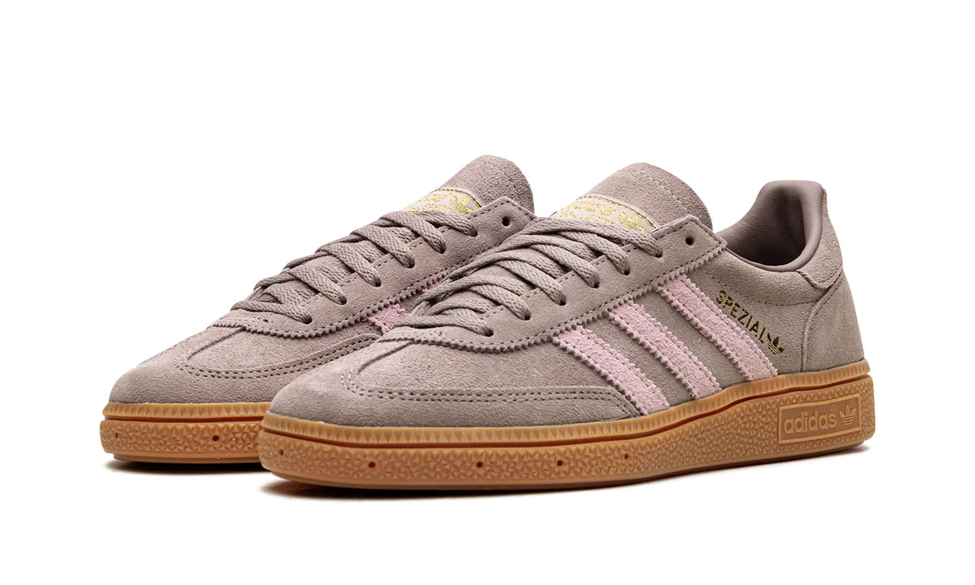Handball Spezial WMNS "Chalky Brown Clear Pink" adidas stylish womens sneakers
