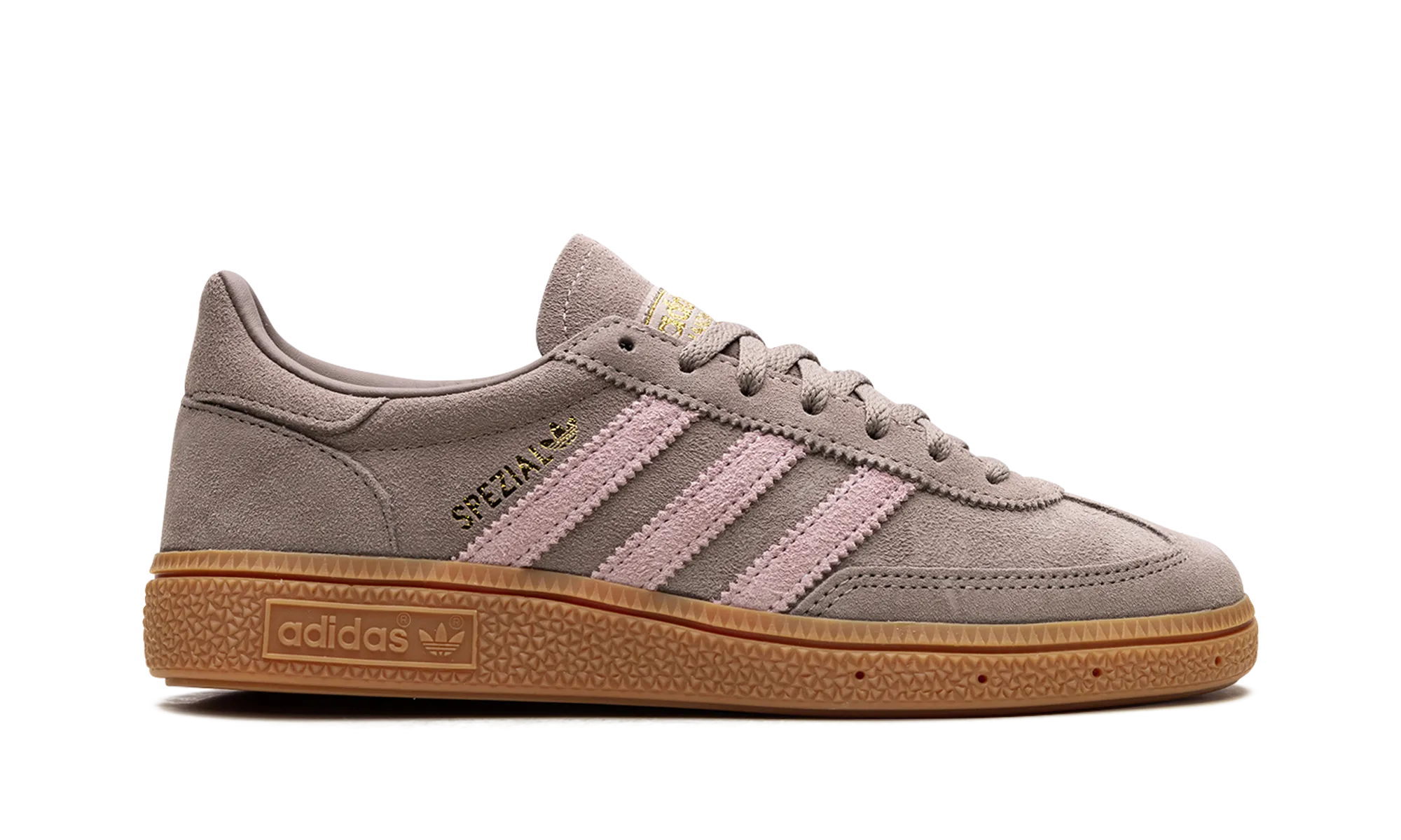 Handball Spezial WMNS "Chalky Brown Clear Pink" adidas stylish womens sneakers