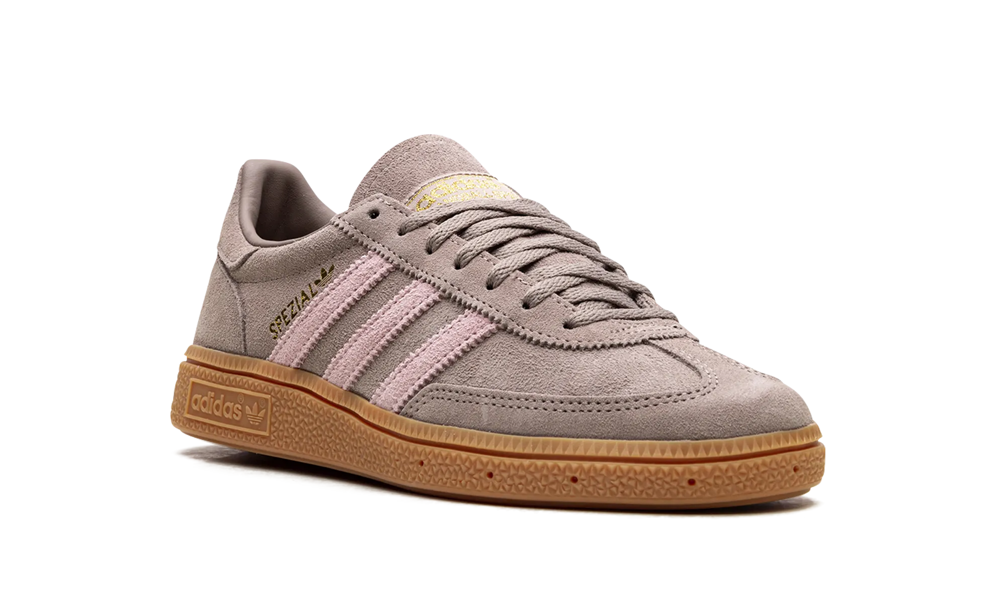 Handball Spezial WMNS "Chalky Brown Clear Pink" adidas stylish womens sneakers