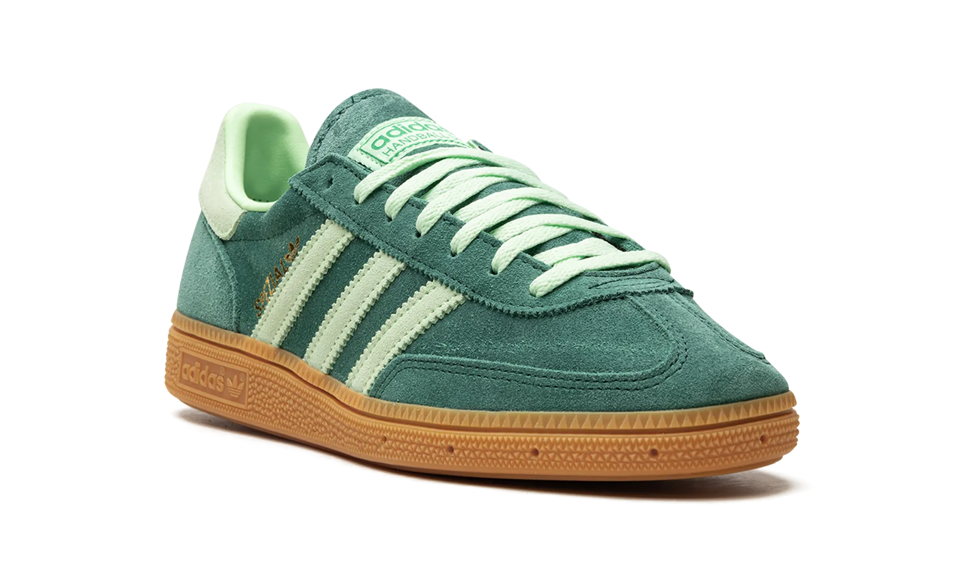 Handball Spezial WMNS "Collegiate Green / Semi Green Spark" adidas stylish womens sneakers
