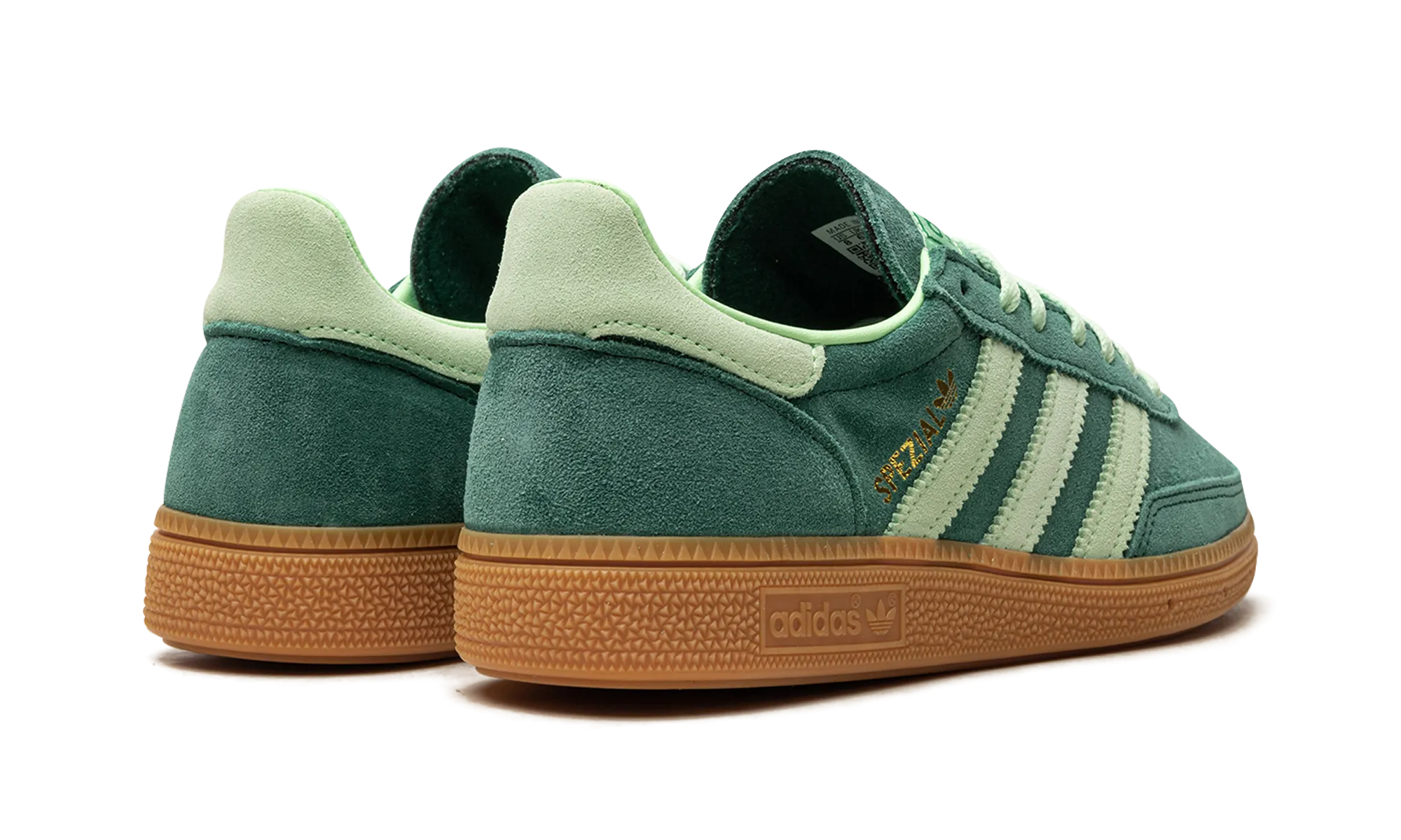 Handball Spezial WMNS "Collegiate Green / Semi Green Spark" adidas stylish womens sneakers