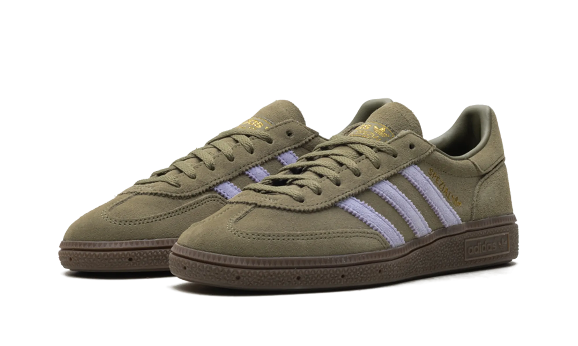 Handball Spezial WMNS "Focus Olive Violet" adidas stylish womens sneakers
