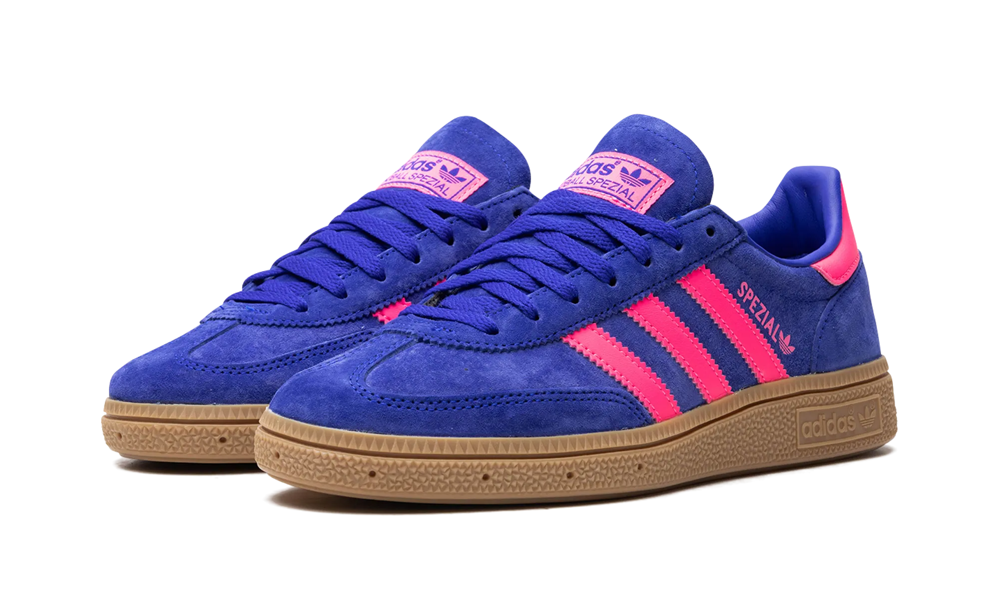 Handball Spezial WMNS "Lucid Blue Lucid Pink" adidas stylish womens sneakers