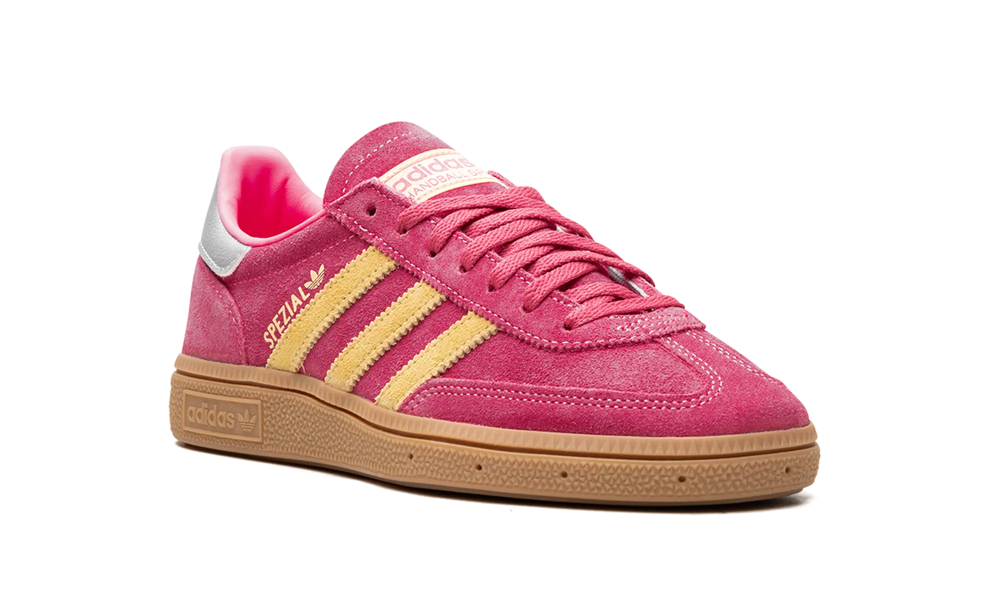 Handball Spezial WMNS "Lucid Pink Almost Yellow" adidas womens workout shoes