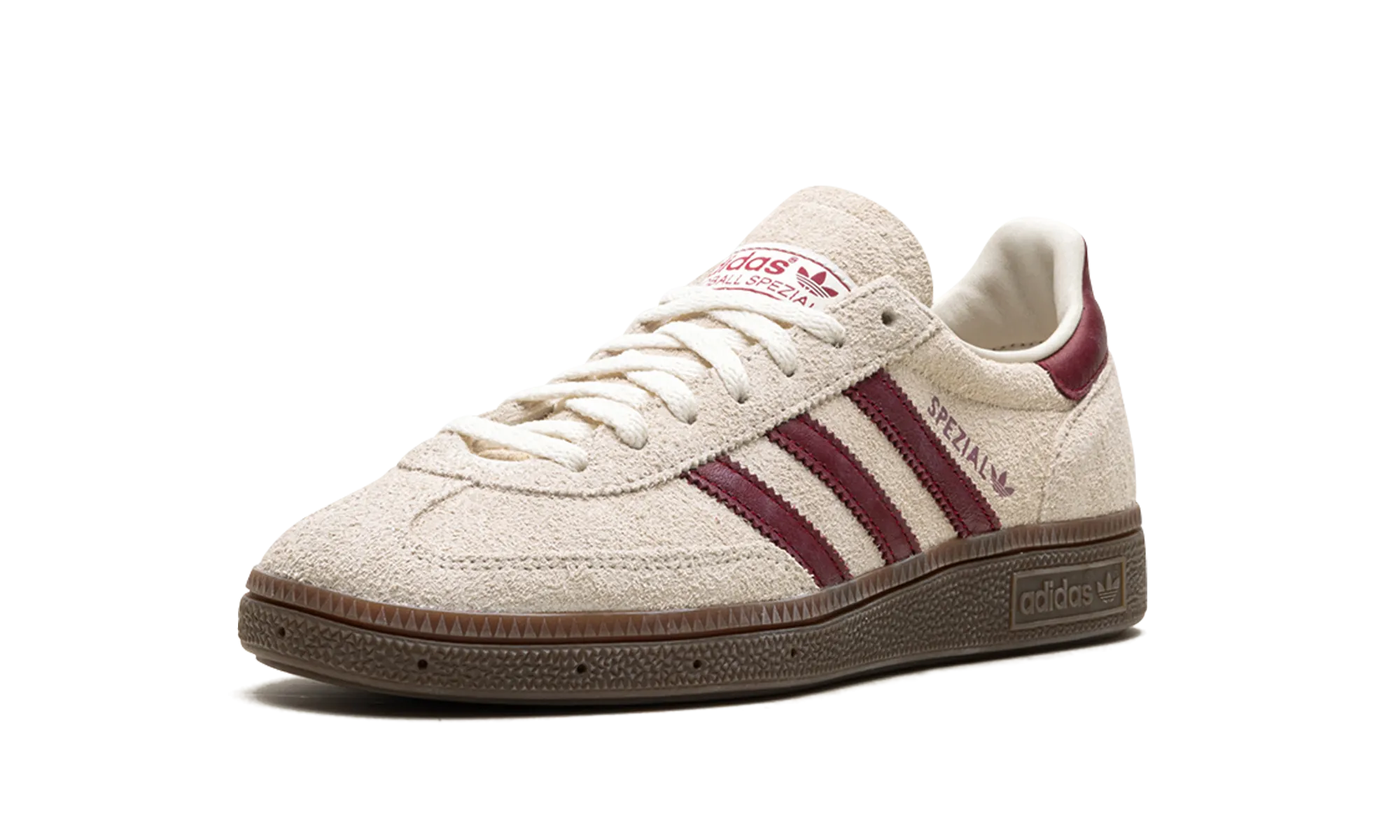 Handball Spezial WMNS "Off White Collegiate Burgundy" adidas stylish womens sneakers