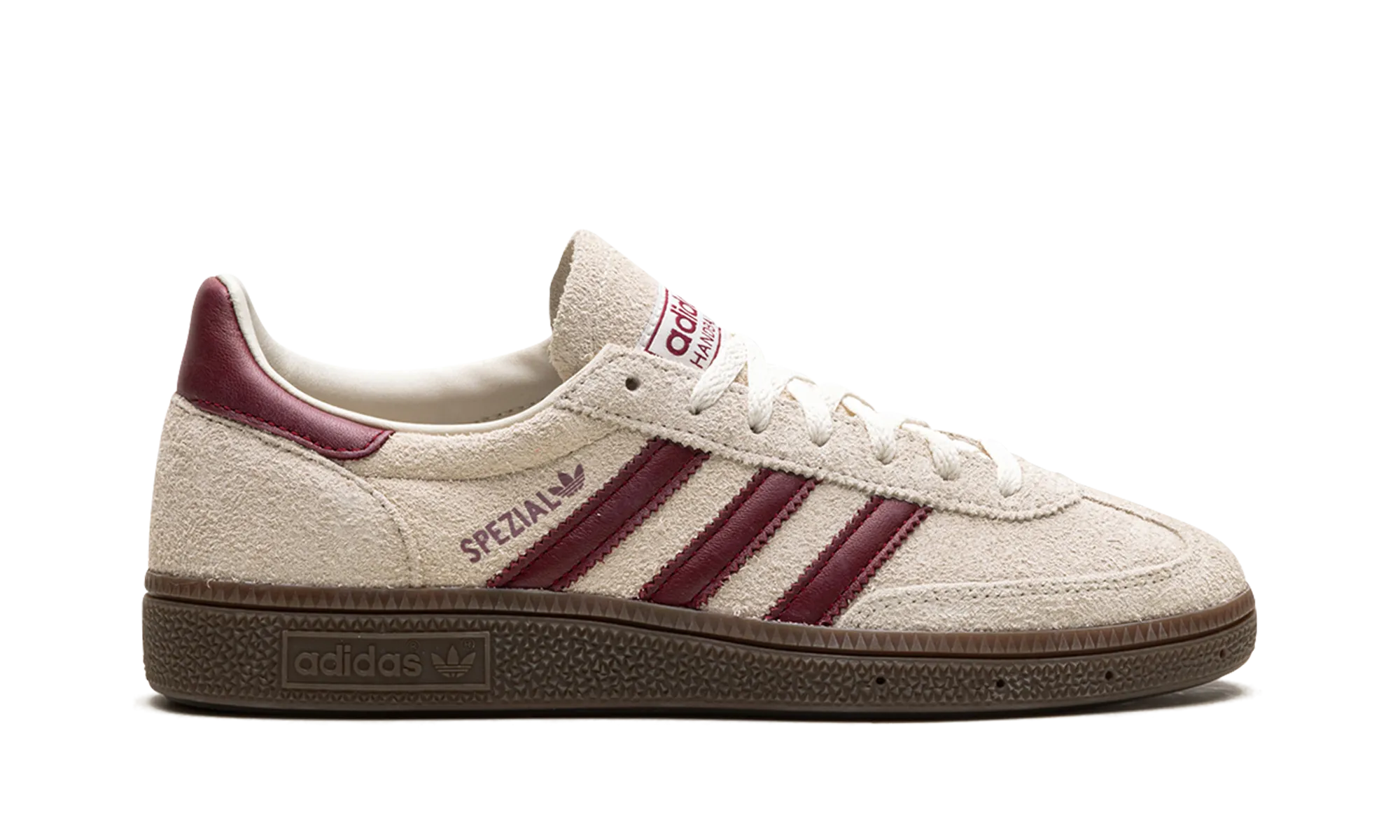 Handball Spezial WMNS "Off White Collegiate Burgundy" adidas stylish womens sneakers
