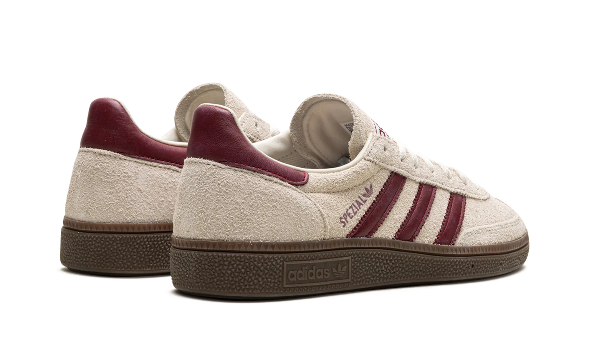 Handball Spezial WMNS "Off White Collegiate Burgundy" adidas stylish womens sneakers