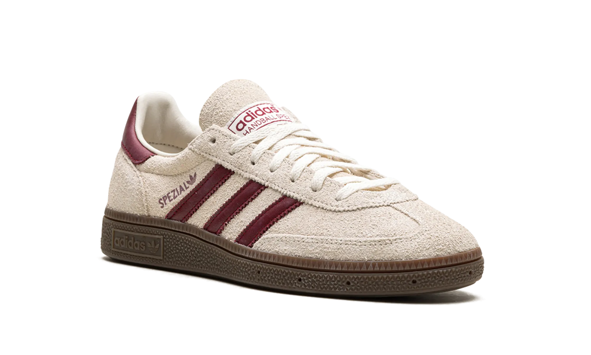 Handball Spezial WMNS "Off White Collegiate Burgundy" adidas stylish womens sneakers
