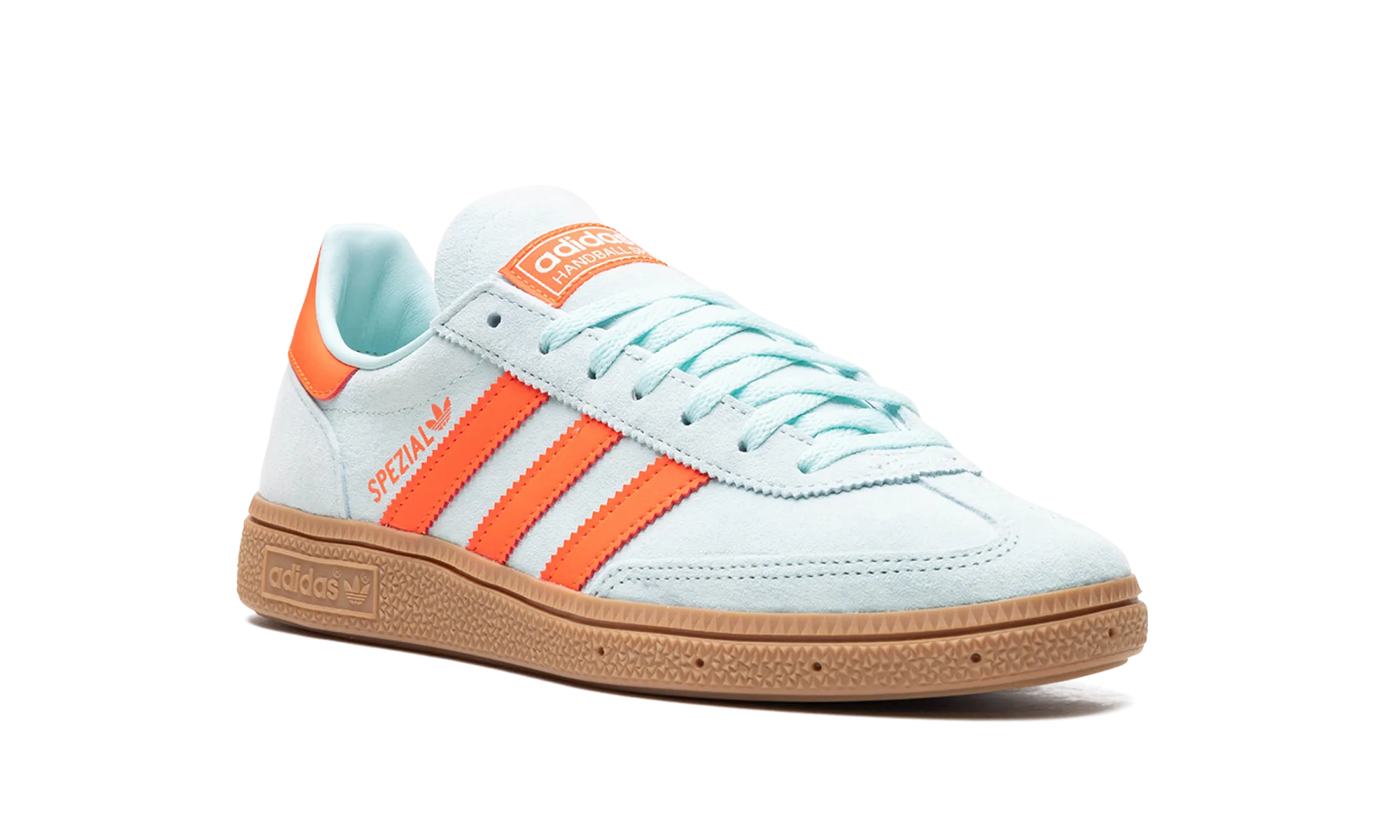 Handball Spezial WMNS "Semi Flash Aqua" adidas womens workout shoes