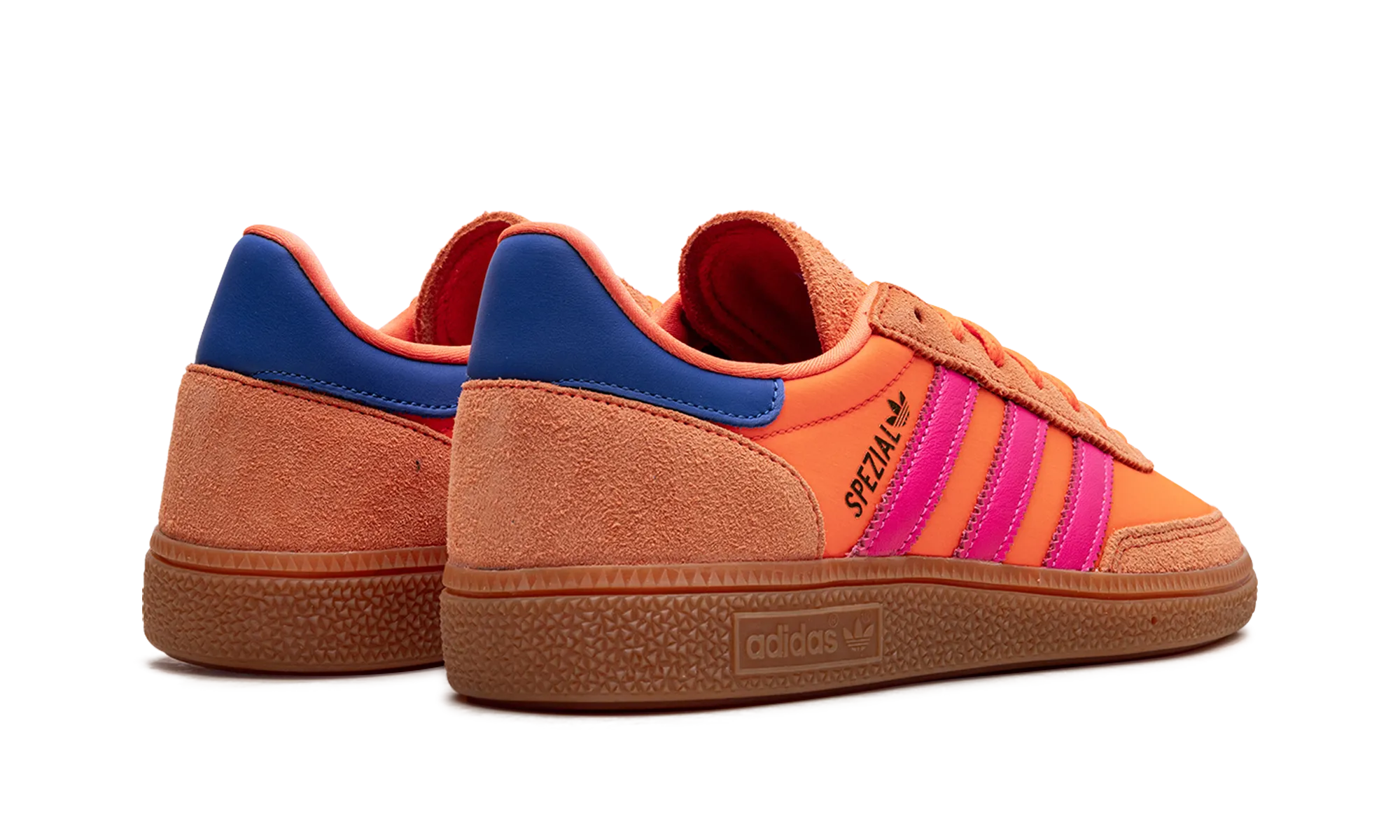 Handball Spezial WMNS "Solar Orange Lucid Pink" adidas stylish womens sneakers