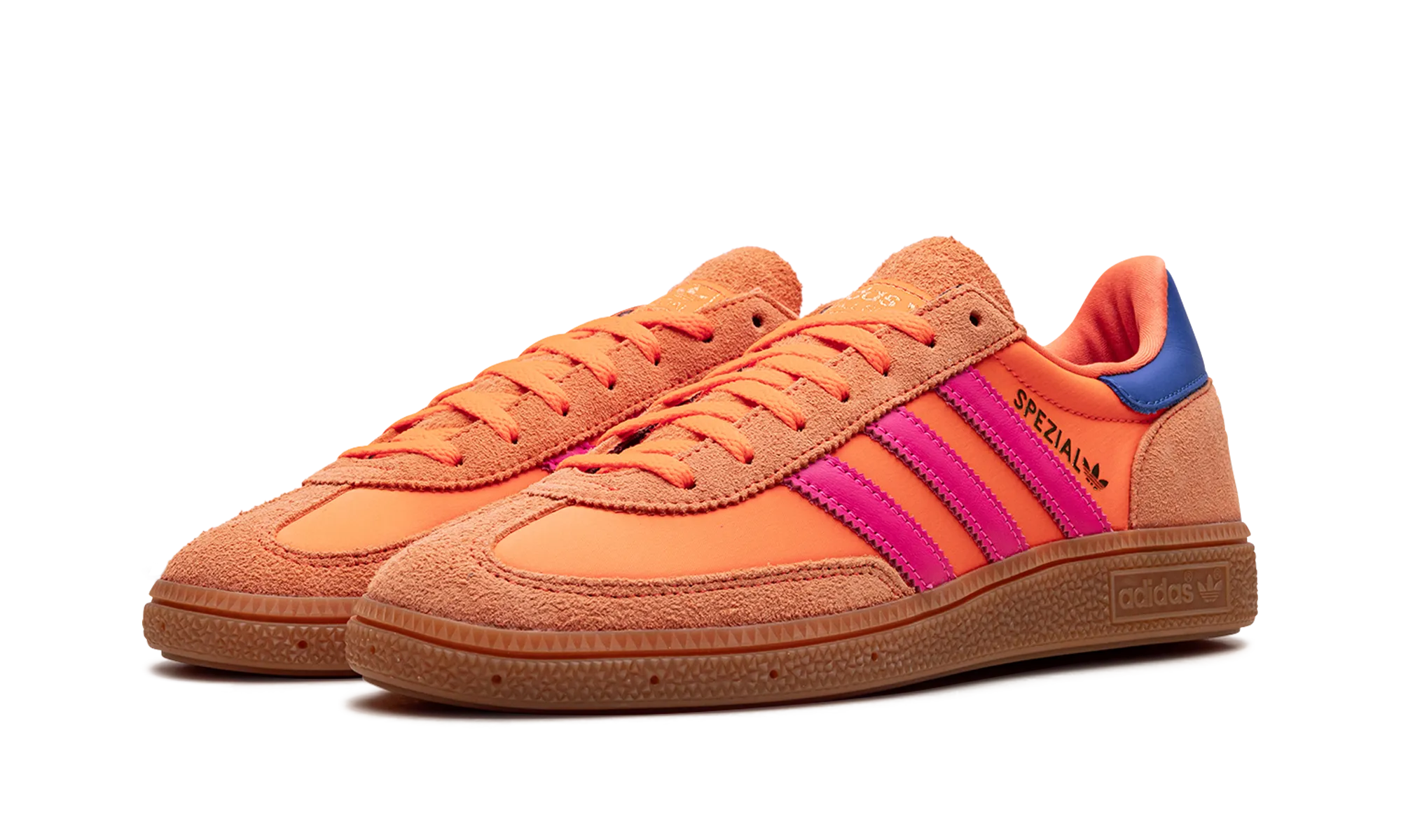 Handball Spezial WMNS "Solar Orange Lucid Pink" adidas stylish womens sneakers