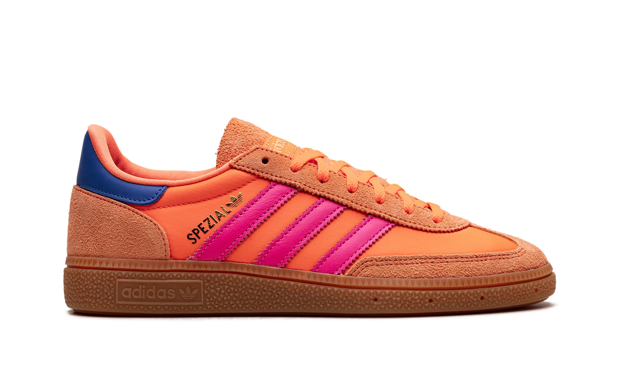 Handball Spezial WMNS "Solar Orange Lucid Pink" adidas stylish womens sneakers
