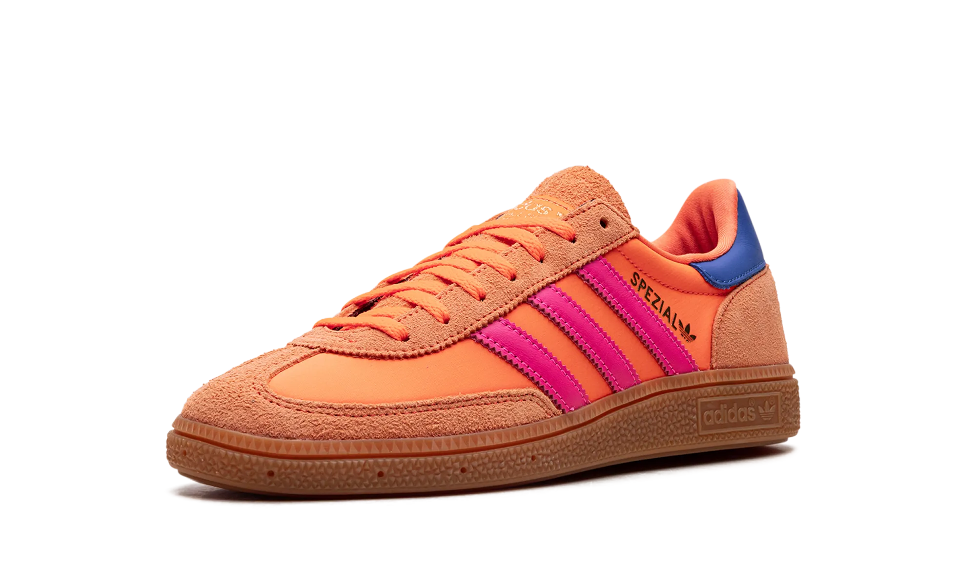 Handball Spezial WMNS "Solar Orange Lucid Pink" adidas stylish womens sneakers