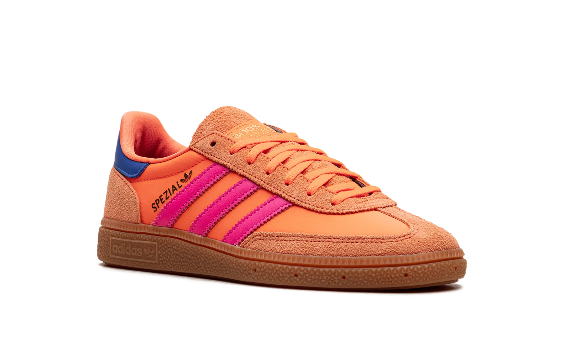 Handball Spezial WMNS "Solar Orange Lucid Pink" adidas stylish womens sneakers