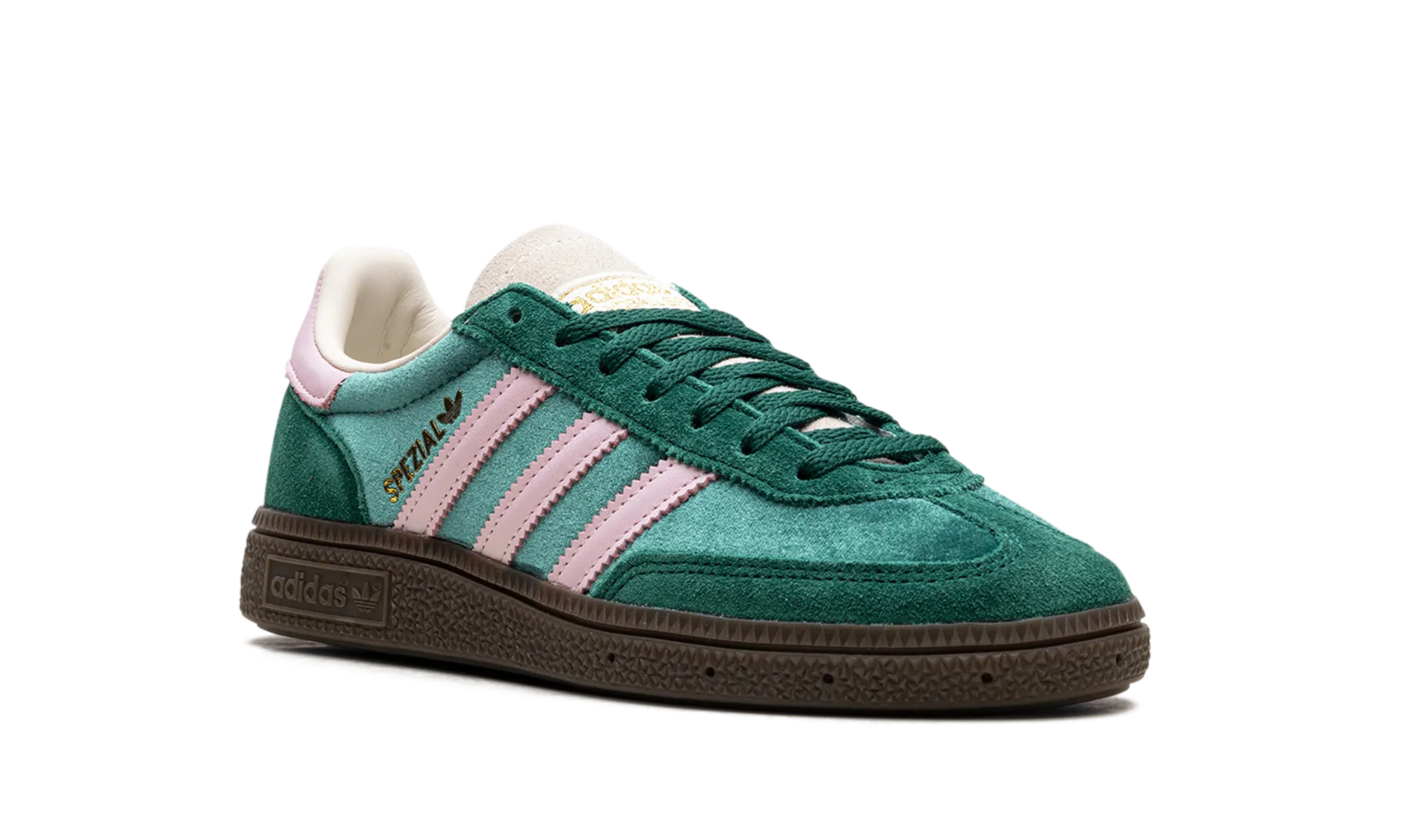 Handball Spezial WMNS "Velvet Pack - Green Pink" adidas stylish womens sneakers