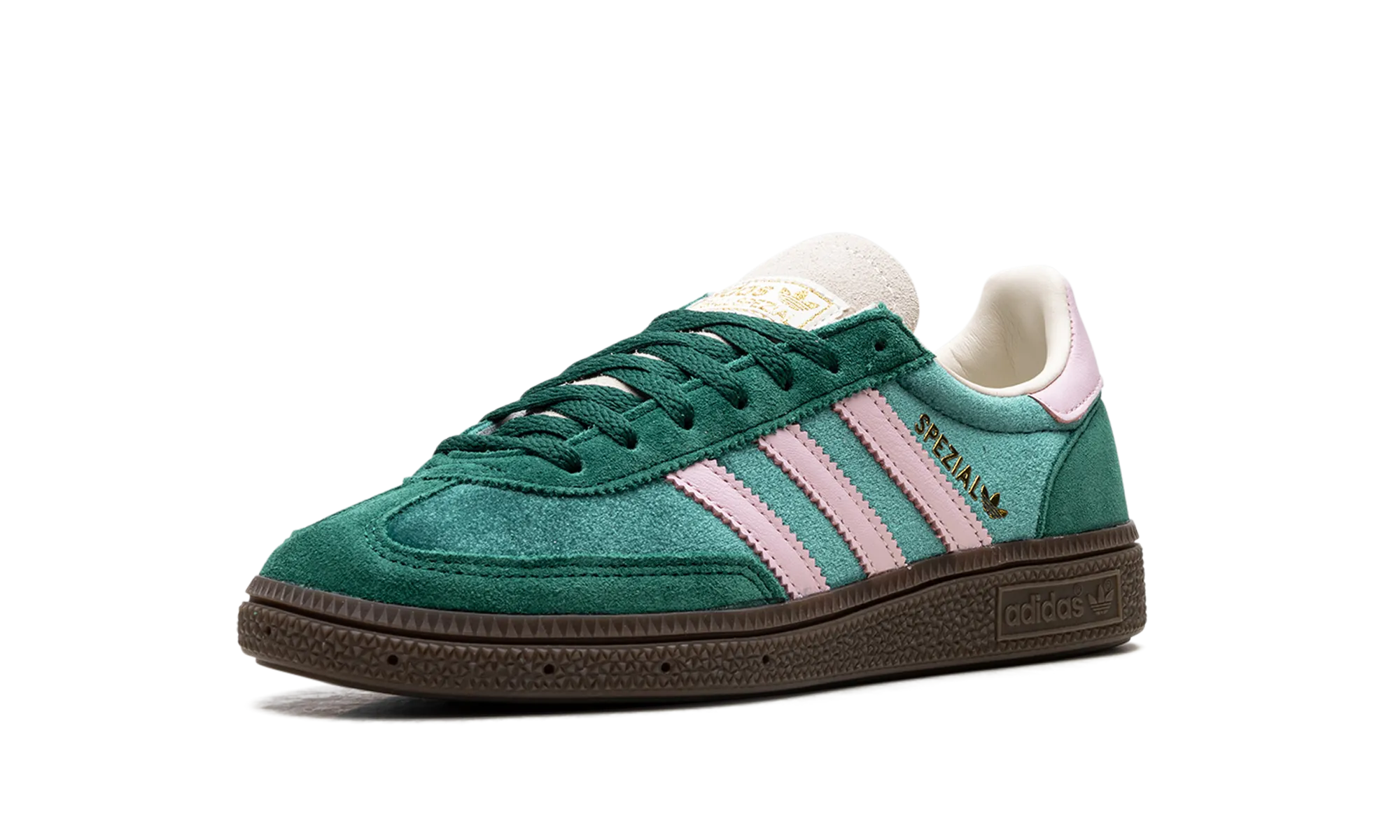 Handball Spezial WMNS "Velvet Pack - Green Pink" adidas stylish womens sneakers