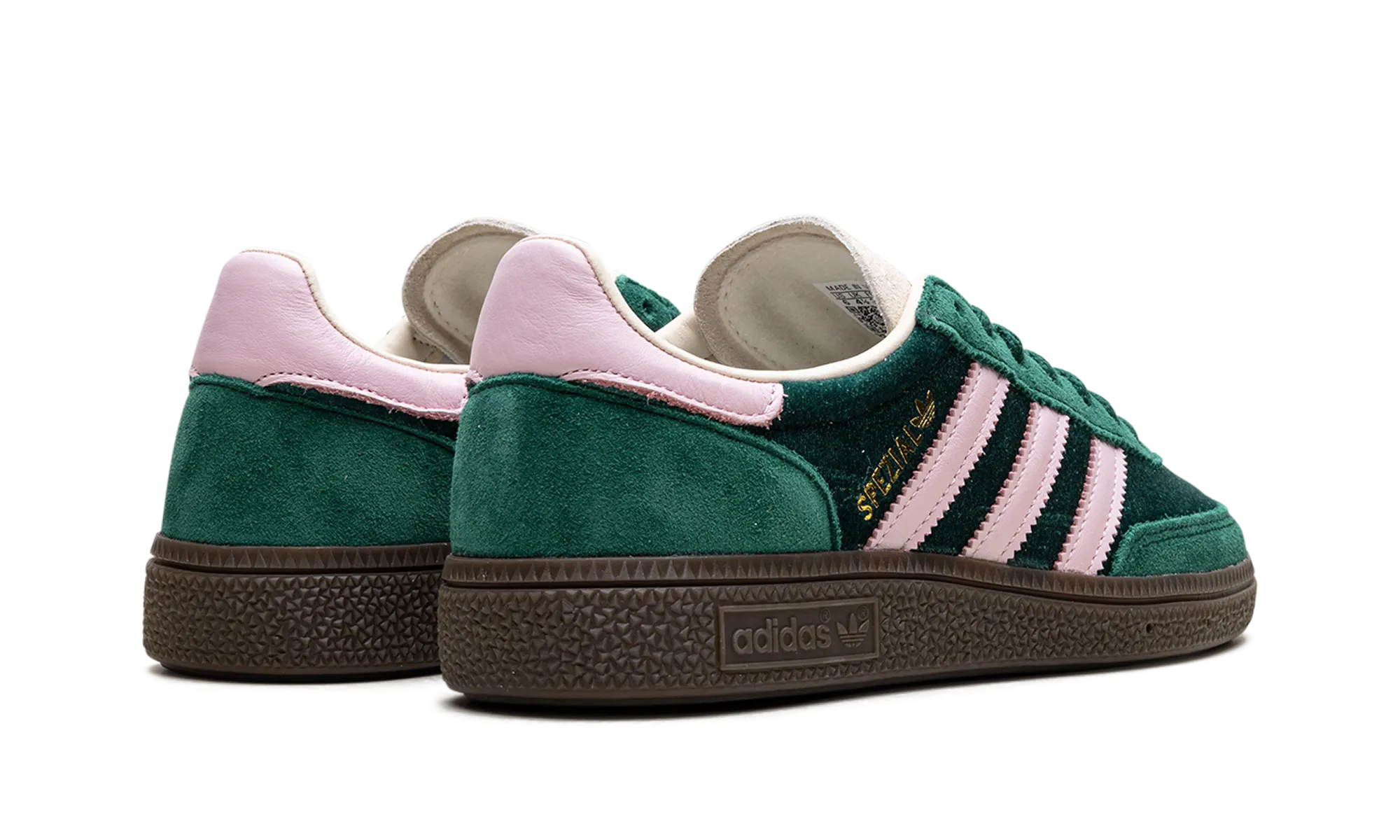 Handball Spezial WMNS "Velvet Pack - Green Pink" adidas stylish womens sneakers