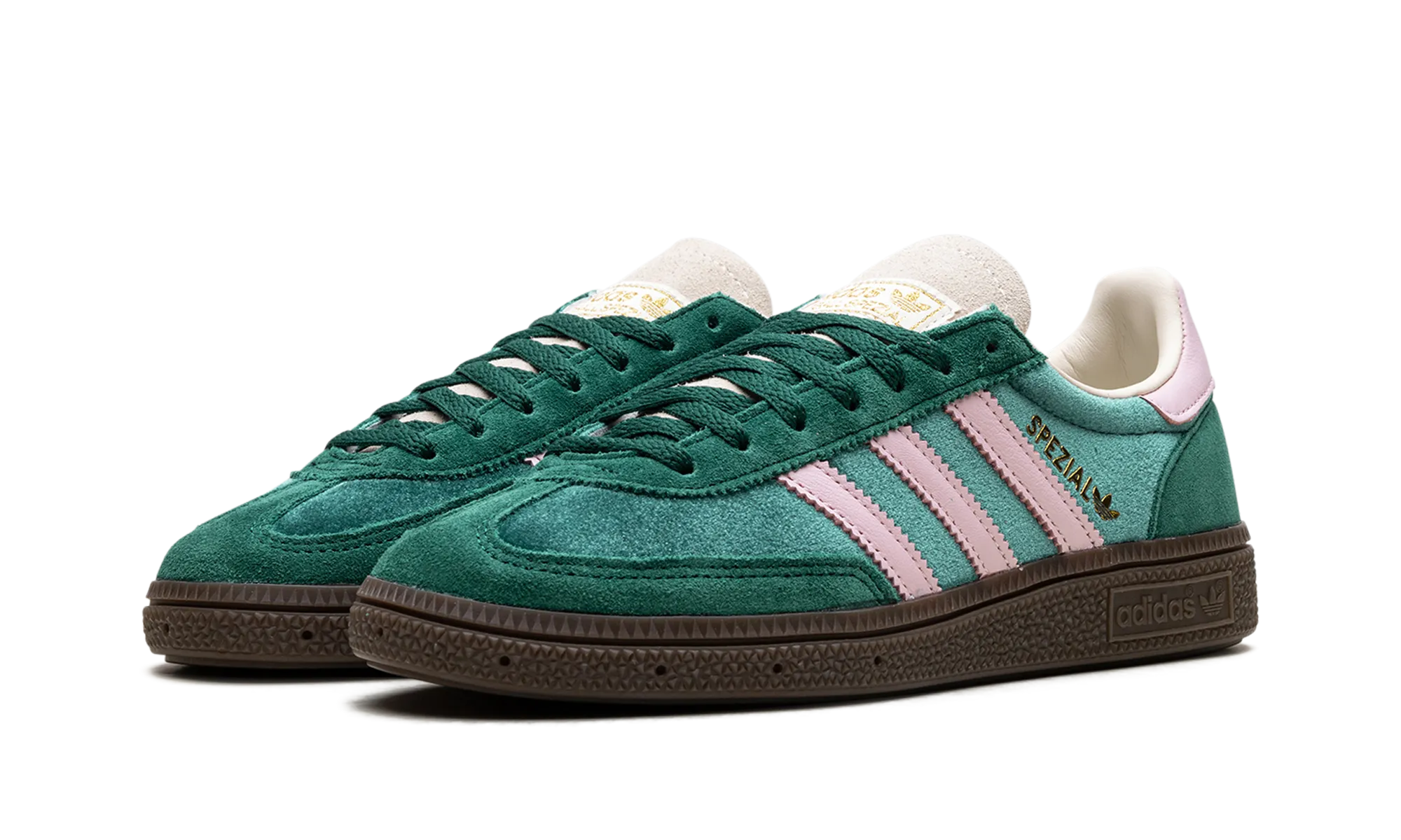 Handball Spezial WMNS "Velvet Pack - Green Pink" adidas stylish womens sneakers