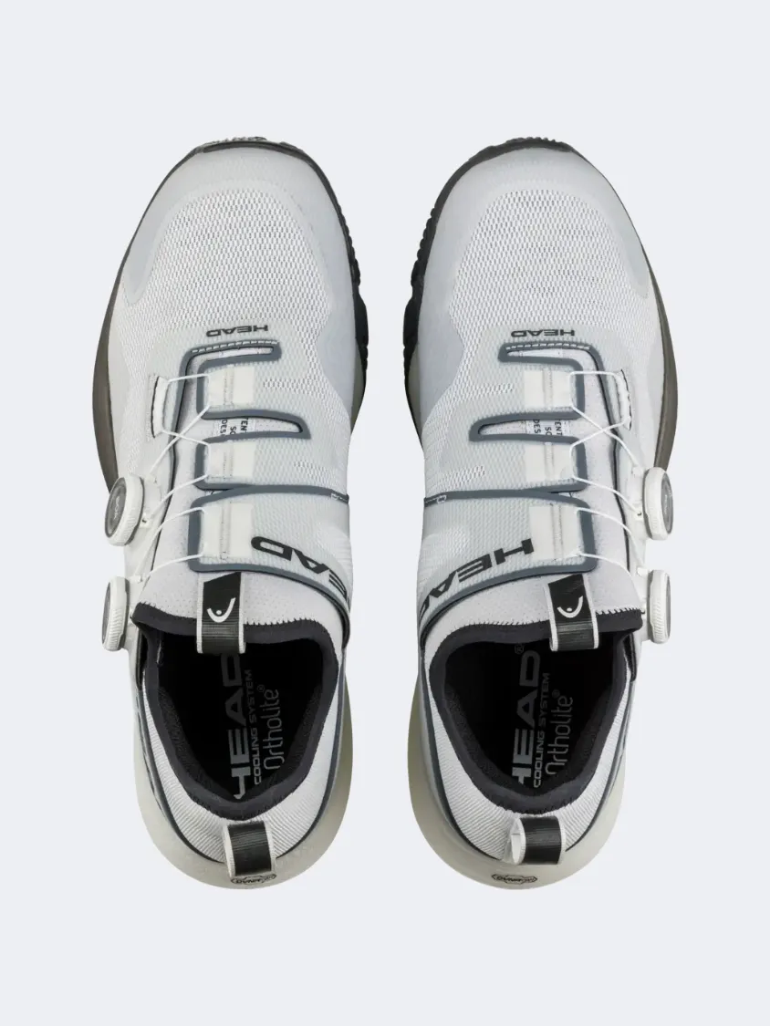 Head Motion Pro Boa Unisex Padel Shoes White/Black Mens Urban Style Comfort Shoes