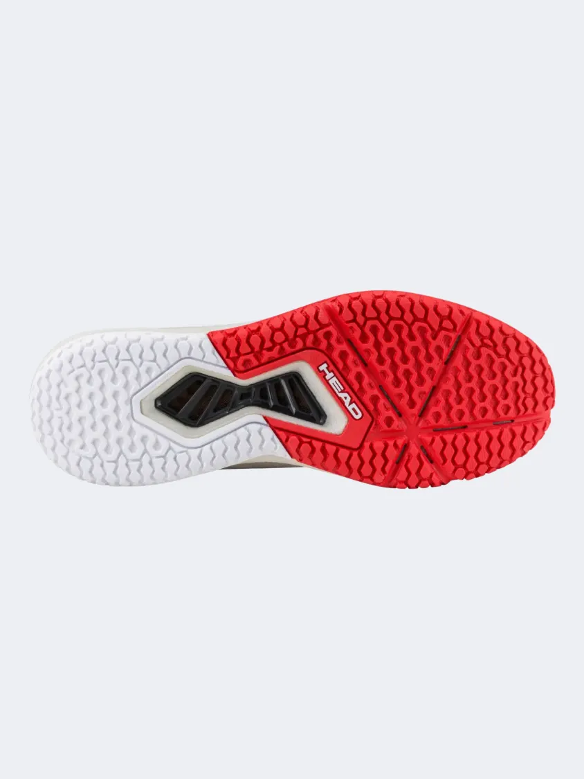 Head Motion Pro Men Pickleball Shoes White/Red Mens Urban Style Comfort Shoes
