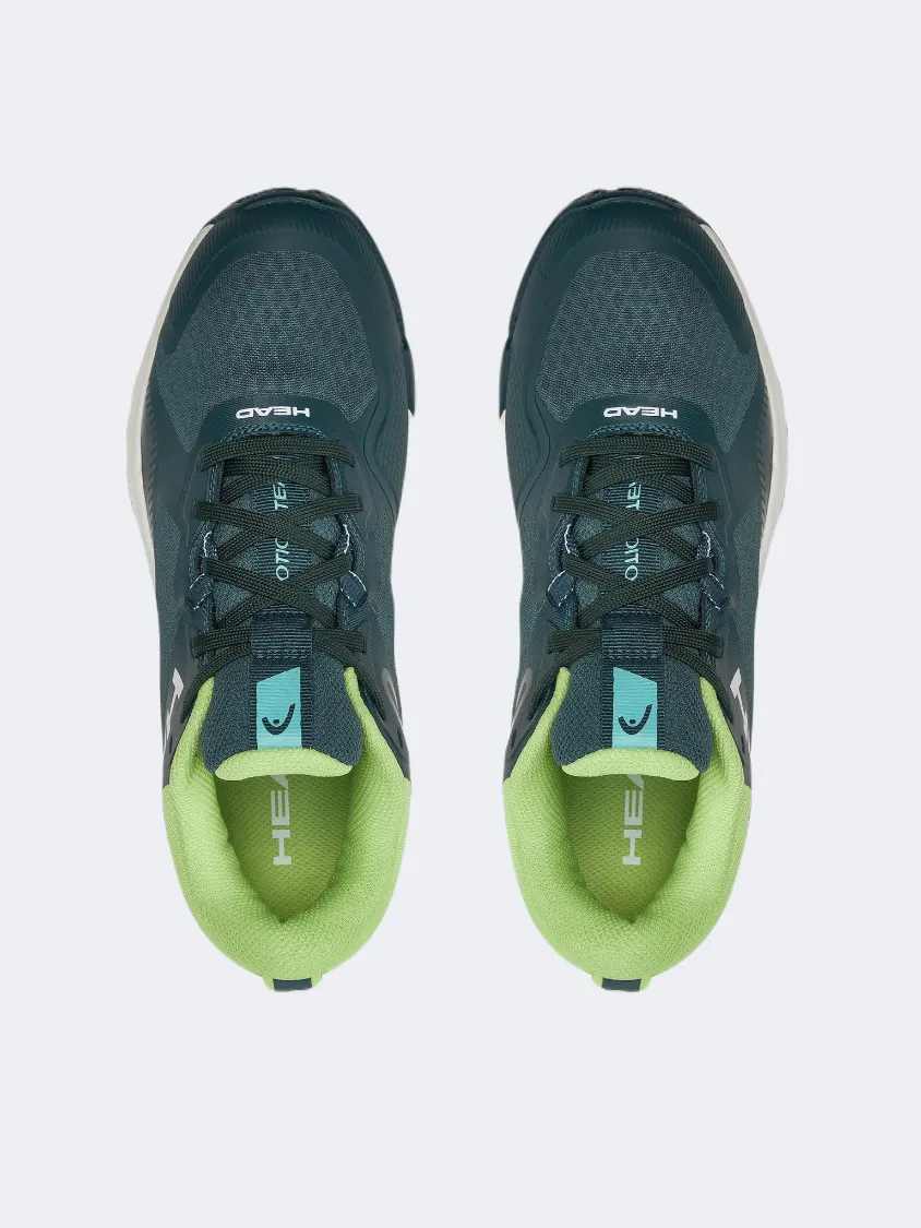 Head Motion Team Men Padel Shoes Forest Green/White Mens Casual Everyday Sneakers