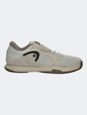 Head Sprint Pro 4 Clay Men Tennis Shoes Willow Grey/Mocha Essential mens casual shoes for comfort