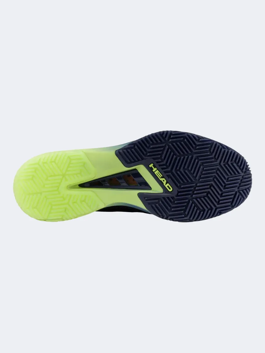 Head Sprint Pro 4 Men Padel Shoes Navy/Lime Mens Urban Style Comfort Shoes