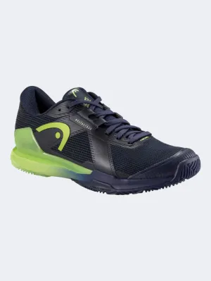 Head Sprint Pro 4 Men Padel Shoes Navy/Lime Essential mens casual shoes for comfort