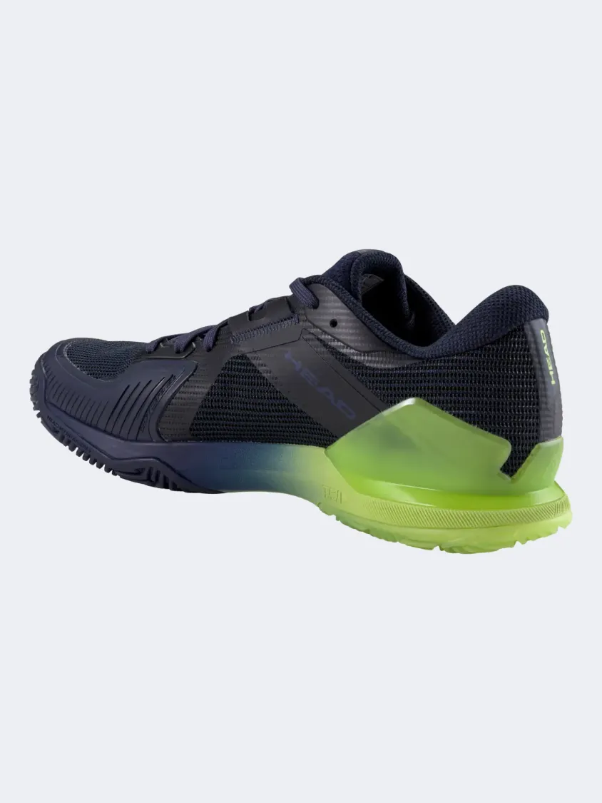 Head Sprint Pro 4 Men Padel Shoes Navy/Lime Mens Urban Style Comfort Shoes