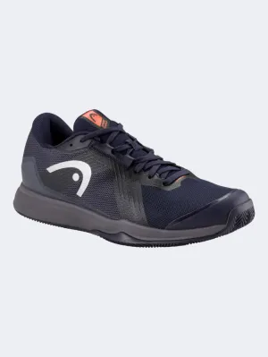 Head Sprint Team 4 Clay Men Tennis Shoes Dark Blue/Red Essential mens casual shoes for comfort