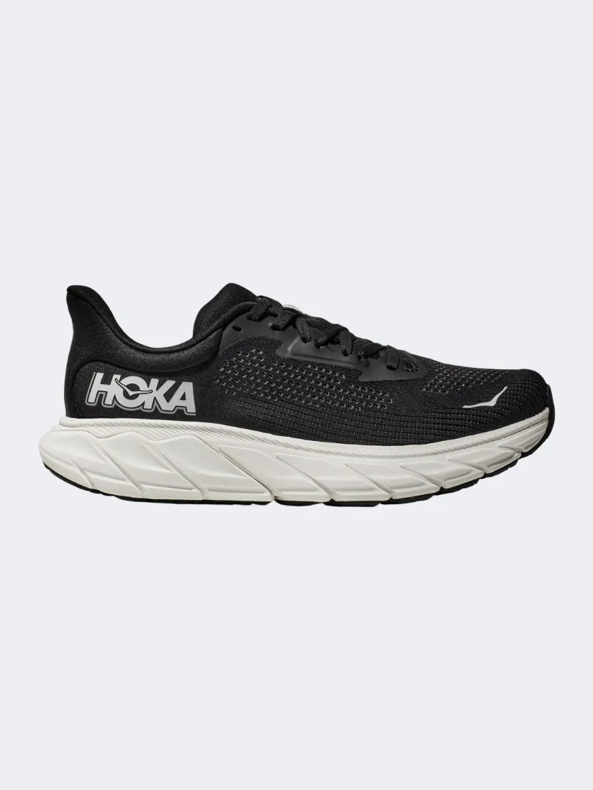 Hoka Arahi 7 Men Running Shoes Black/White Essential mens casual shoes for comfort