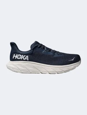 Hoka Arahi 7 Men Running Shoes Outer Space/White Essential mens casual shoes for comfort