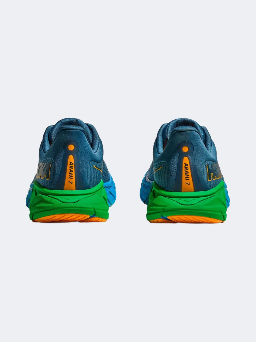 Hoka Arahi 7 Men Running Sneakers Thunder Cloud/Stormy Mens Urban Style Comfort Shoes