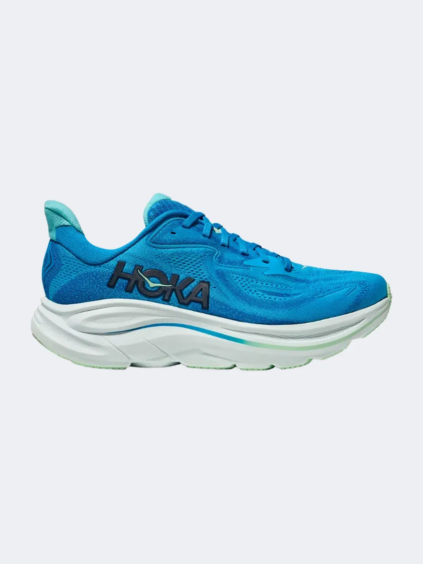Hoka Clifton 10 Men Running Shoes Blue Essential mens casual shoes for comfort