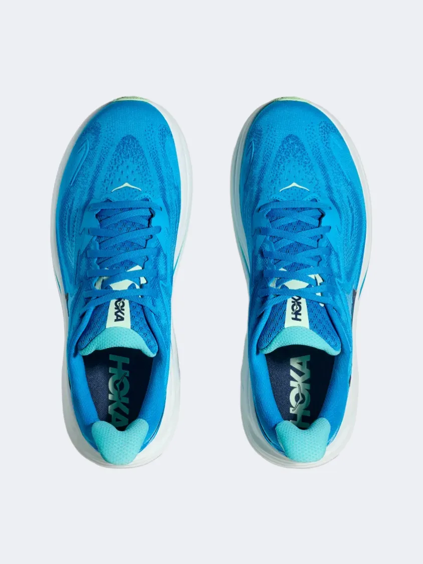 Hoka Clifton 10 Men Running Shoes Blue Mens Urban Style Comfort Shoes