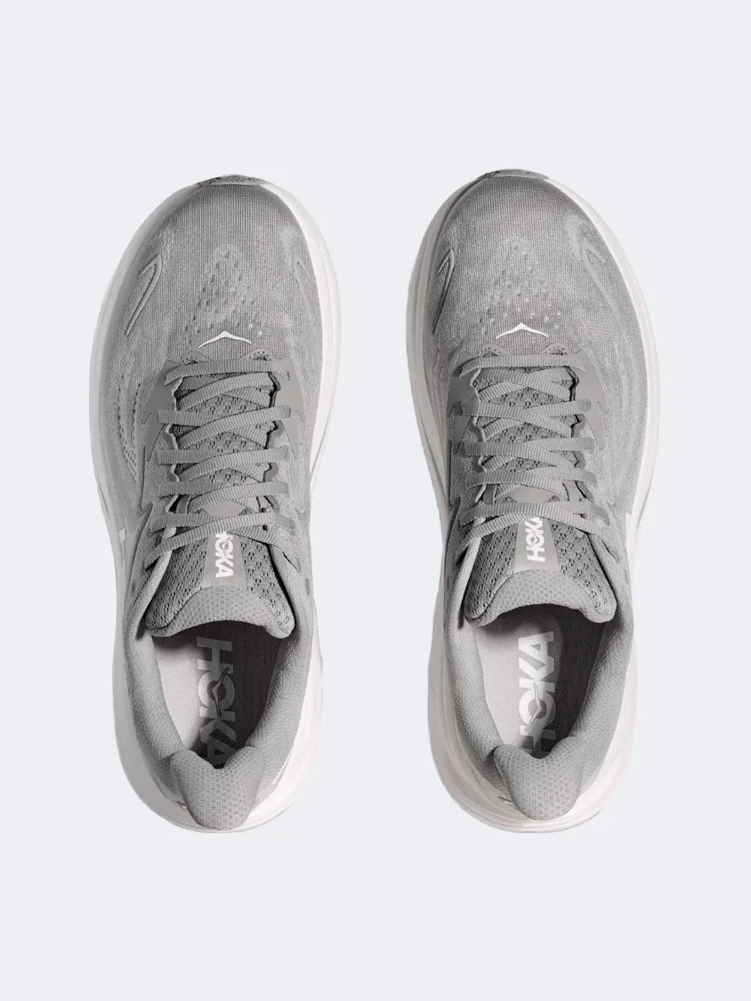 Hoka Clifton 10 Men Running Shoes Stelar Grey/Stardust Mens Urban Style Comfort Shoes