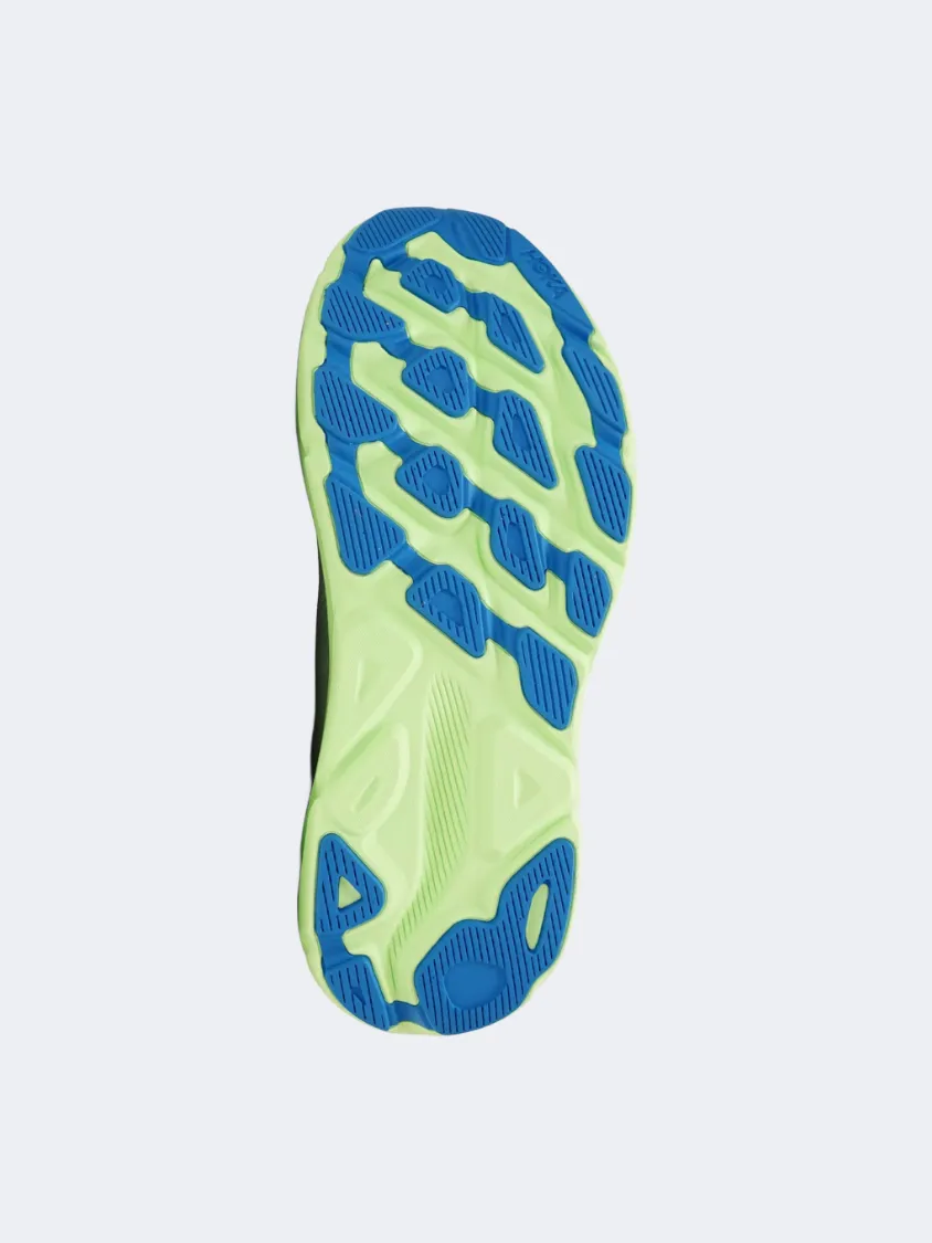 Hoka Clifton 9 Men Running Shoes Stardust/Cobalt Mens Urban Style Comfort Shoes