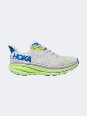 Hoka Clifton 9 Men Running Shoes Stardust/Cobalt Essential mens casual shoes for comfort