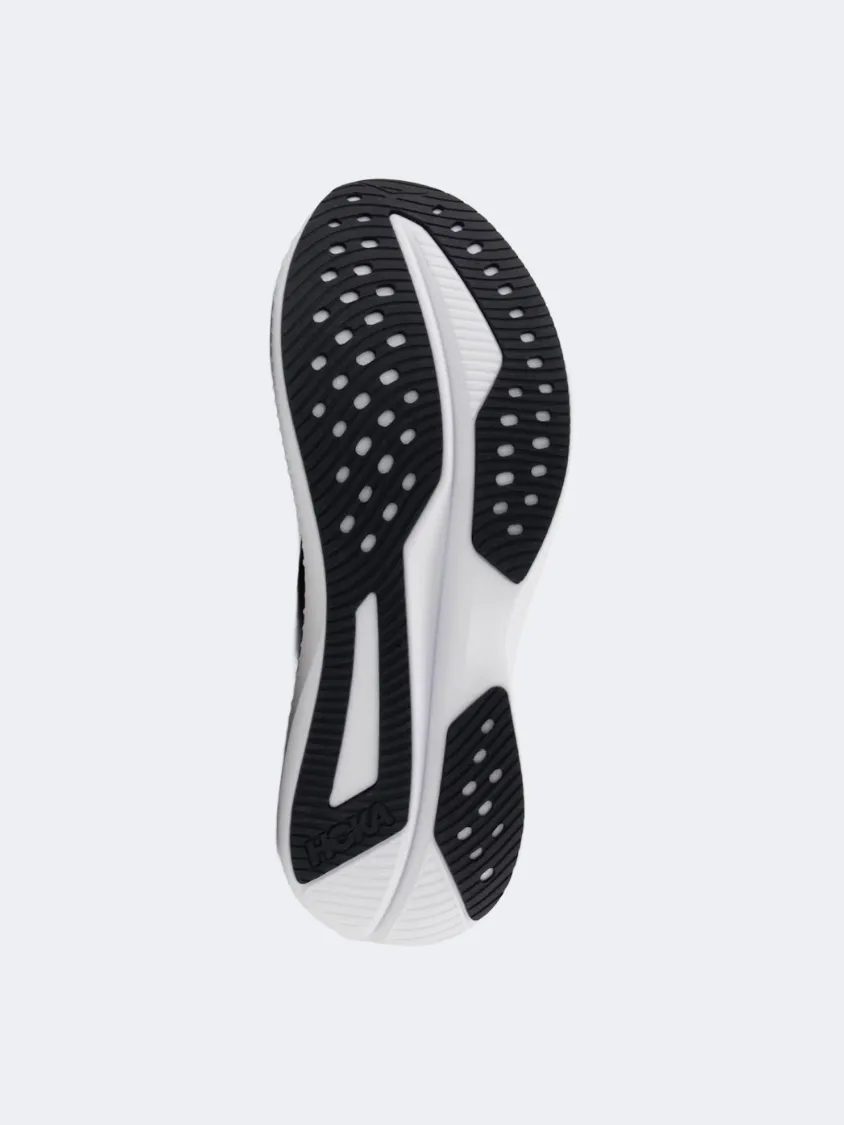 Hoka Mach 6 Men Running Sneakers Black/White Mens Urban Style Comfort Shoes