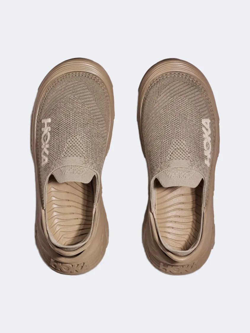 Hoka Restore Tc Men Lifestyle Shoes Dune/Oxford Tan Mens Urban Style Comfort Shoes